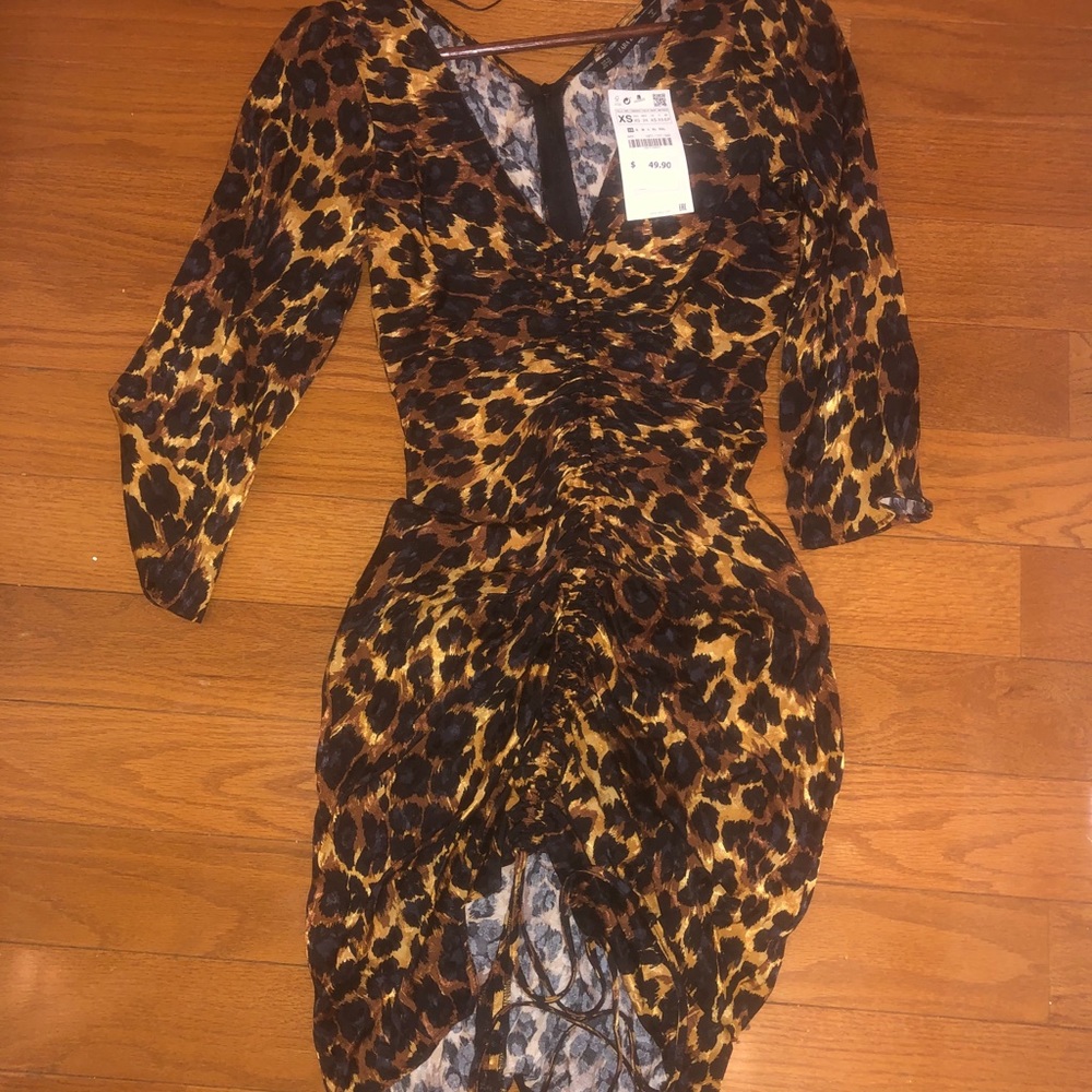 Zara Leopard Dress